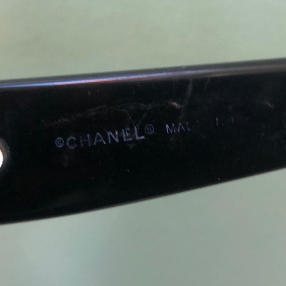 Chanel Diamante Sunglasses Black Crystal Rhinestone 6026-B c501/87 main image 7